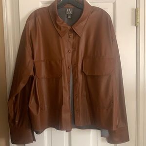 Leather Shacket
